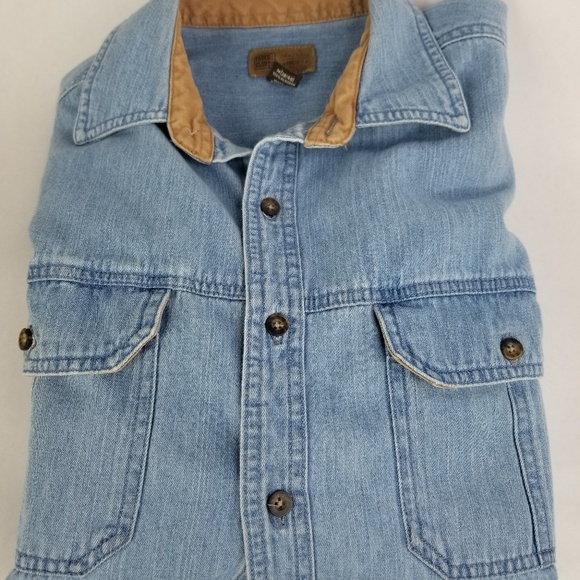 Faded Glory Tops - Faded Glory Women's blue jean shirt